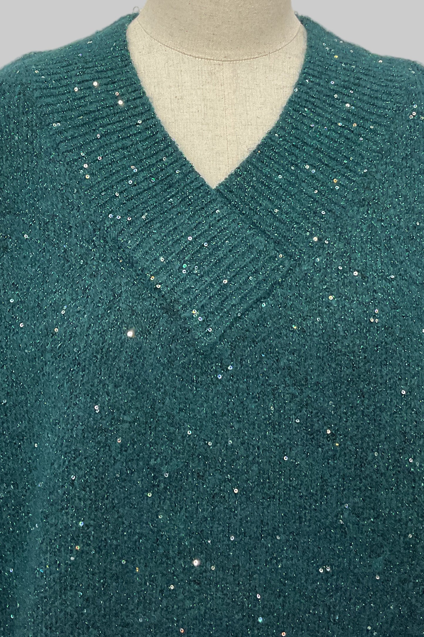 ［予約］2WAYスパンコールニット