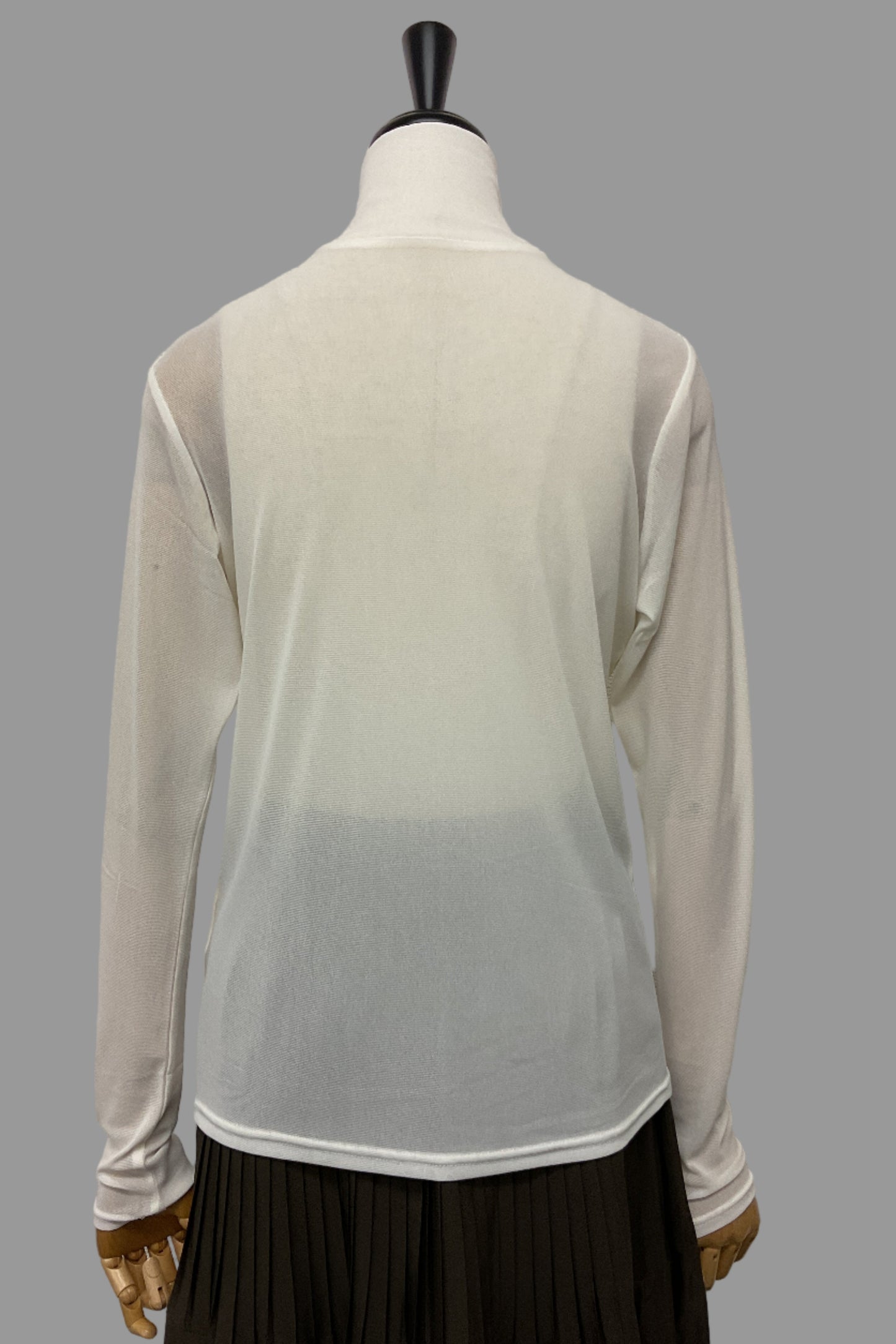 ［予約］シアーフロントダブルタートルプルオーバー