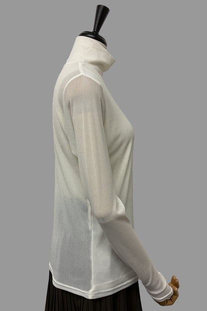 ［予約］シアーフロントダブルタートルプルオーバー