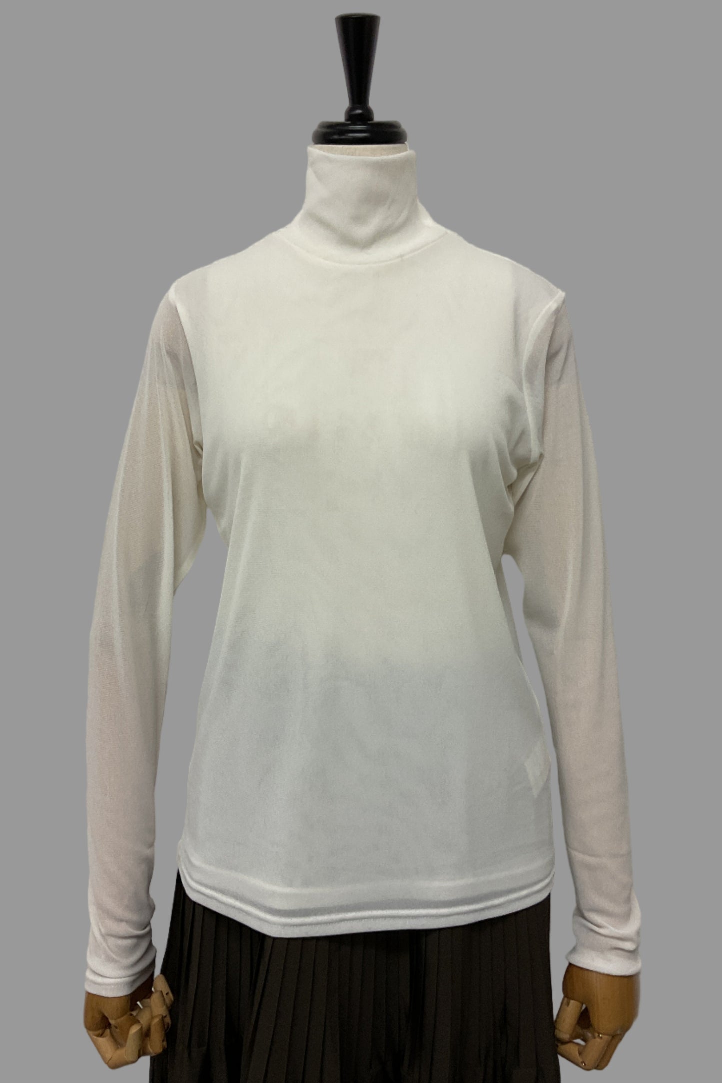 ［予約］シアーフロントダブルタートルプルオーバー