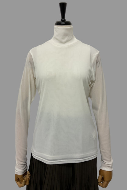 ［予約］シアーフロントダブルタートルプルオーバー