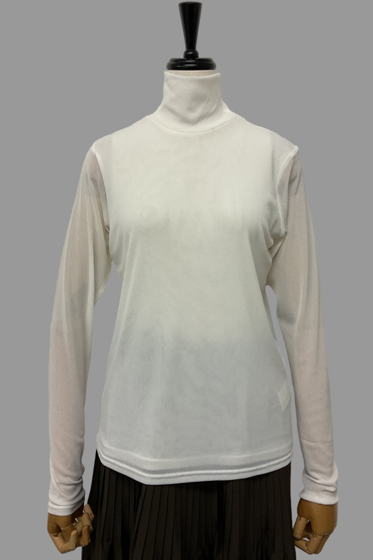 ［予約］シアーフロントダブルタートルプルオーバー