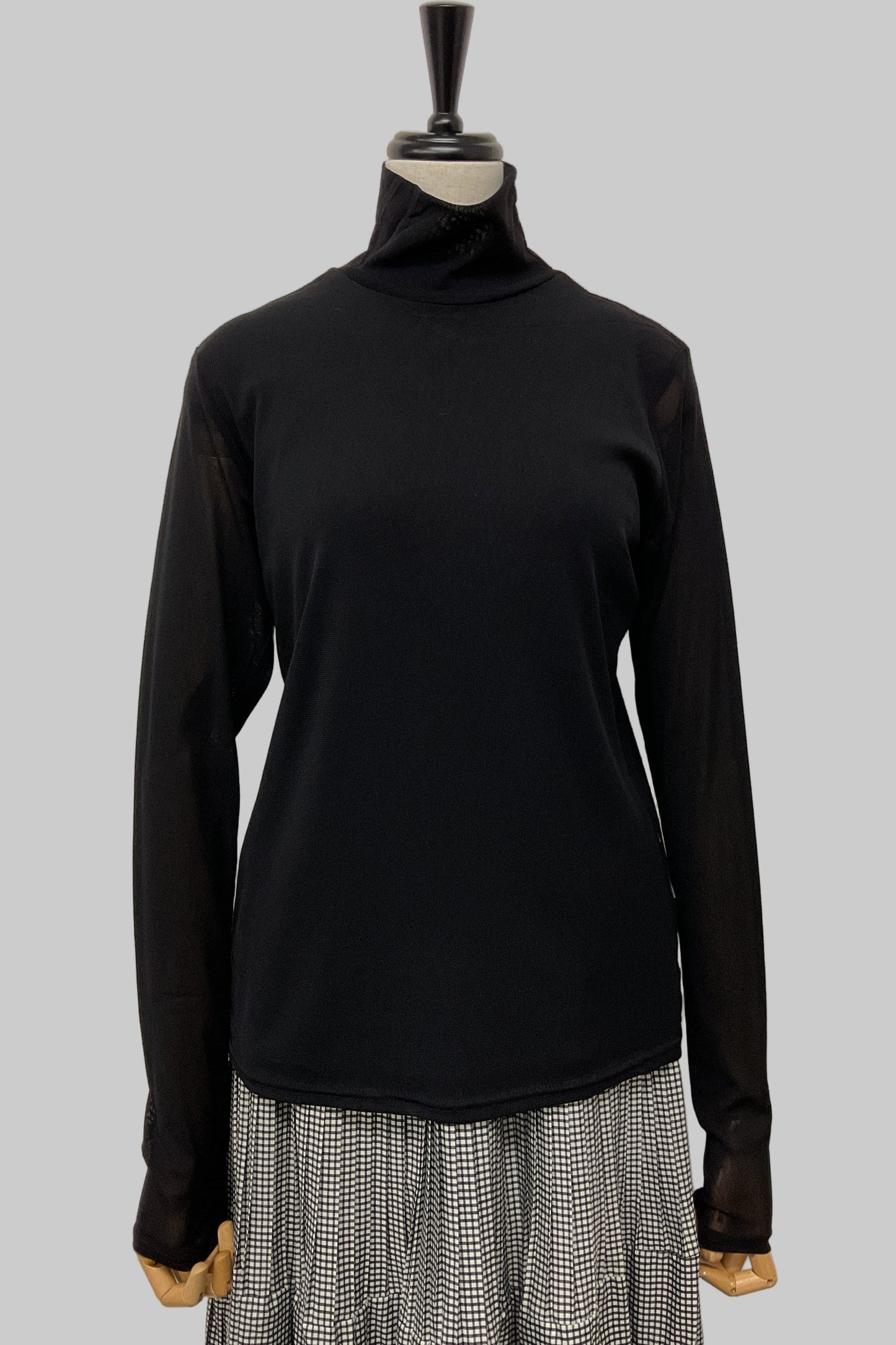 ［予約］シアーフロントダブルタートルプルオーバー