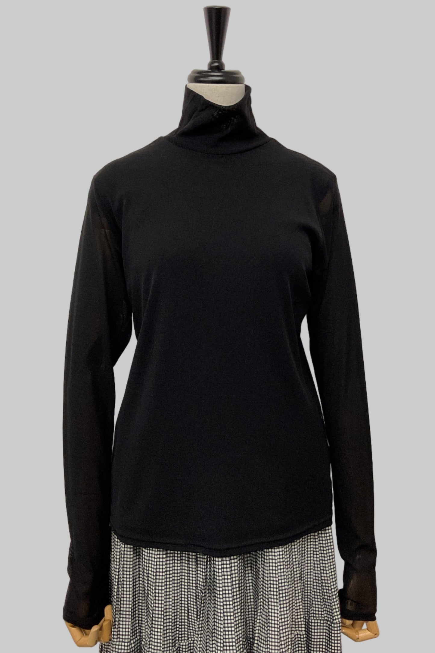 ［予約］シアーフロントダブルタートルプルオーバー