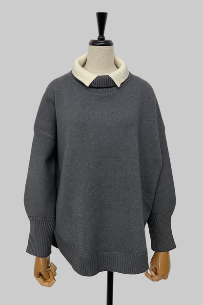 ［ＮＥＷ］エリツキハイネックニット