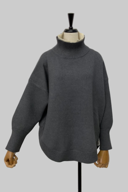 ［ＮＥＷ］エリツキハイネックニット