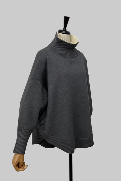 ［ＮＥＷ］エリツキハイネックニット