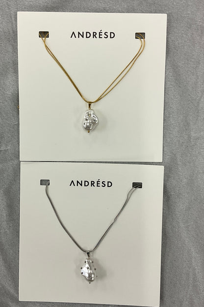 ［ＮＥＷ］バロックパールネックレス