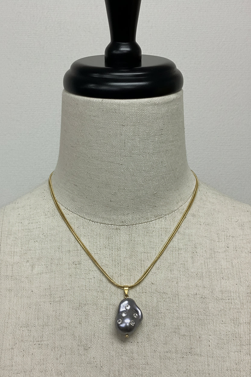 ［ＮＥＷ］バロックパールネックレス