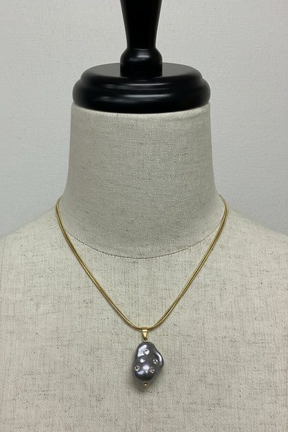 ［ＮＥＷ］バロックパールネックレス