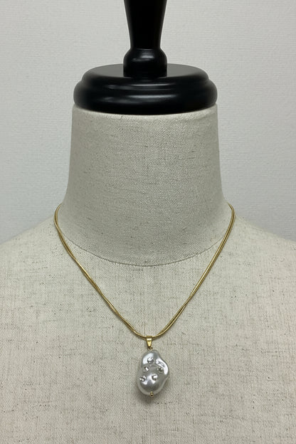 ［ＮＥＷ］バロックパールネックレス