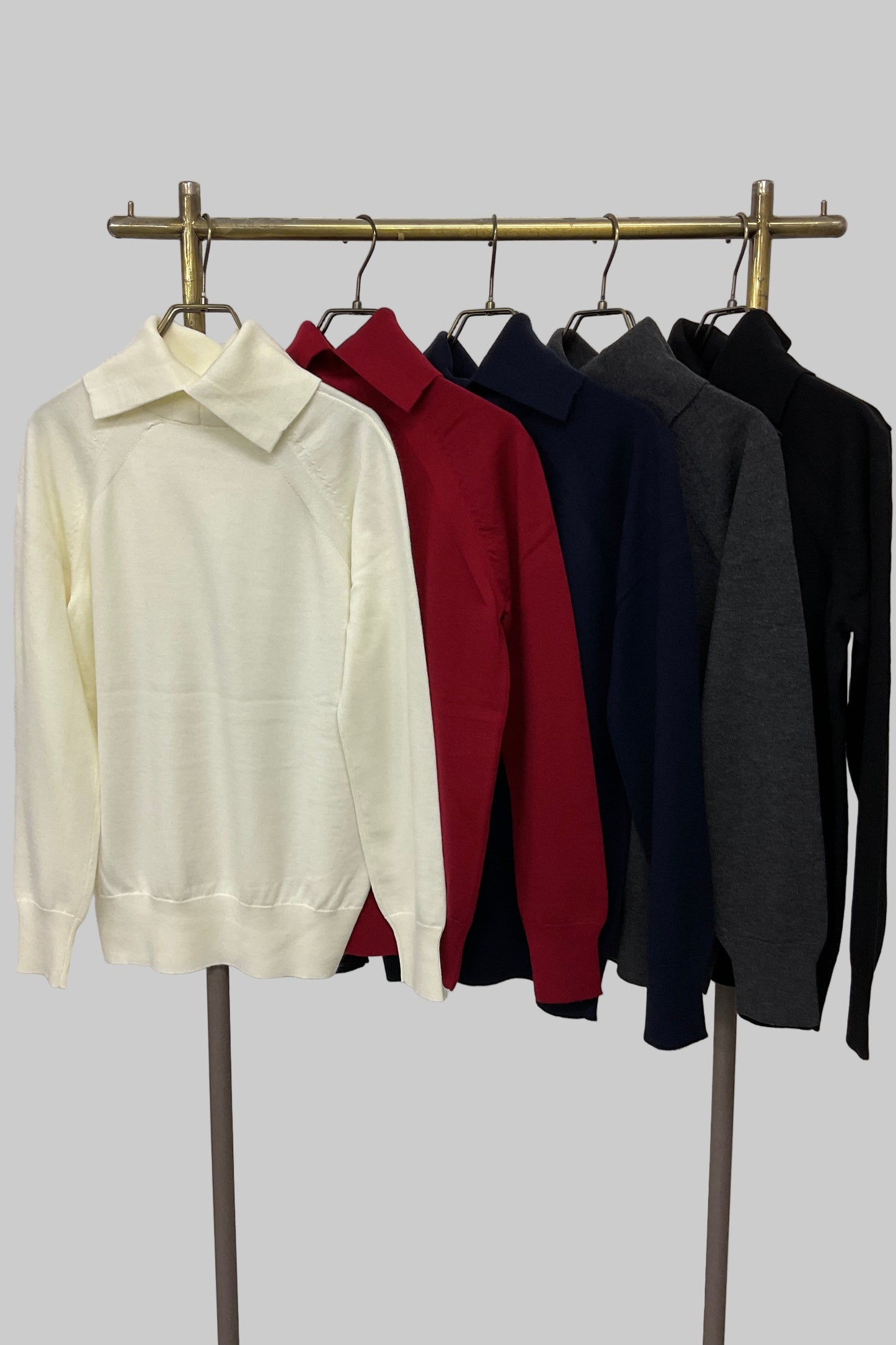 [NEW]2WAYハイネックニット