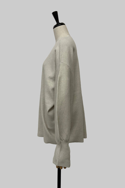 ヤワモチポワンソデVネックプルオーバー