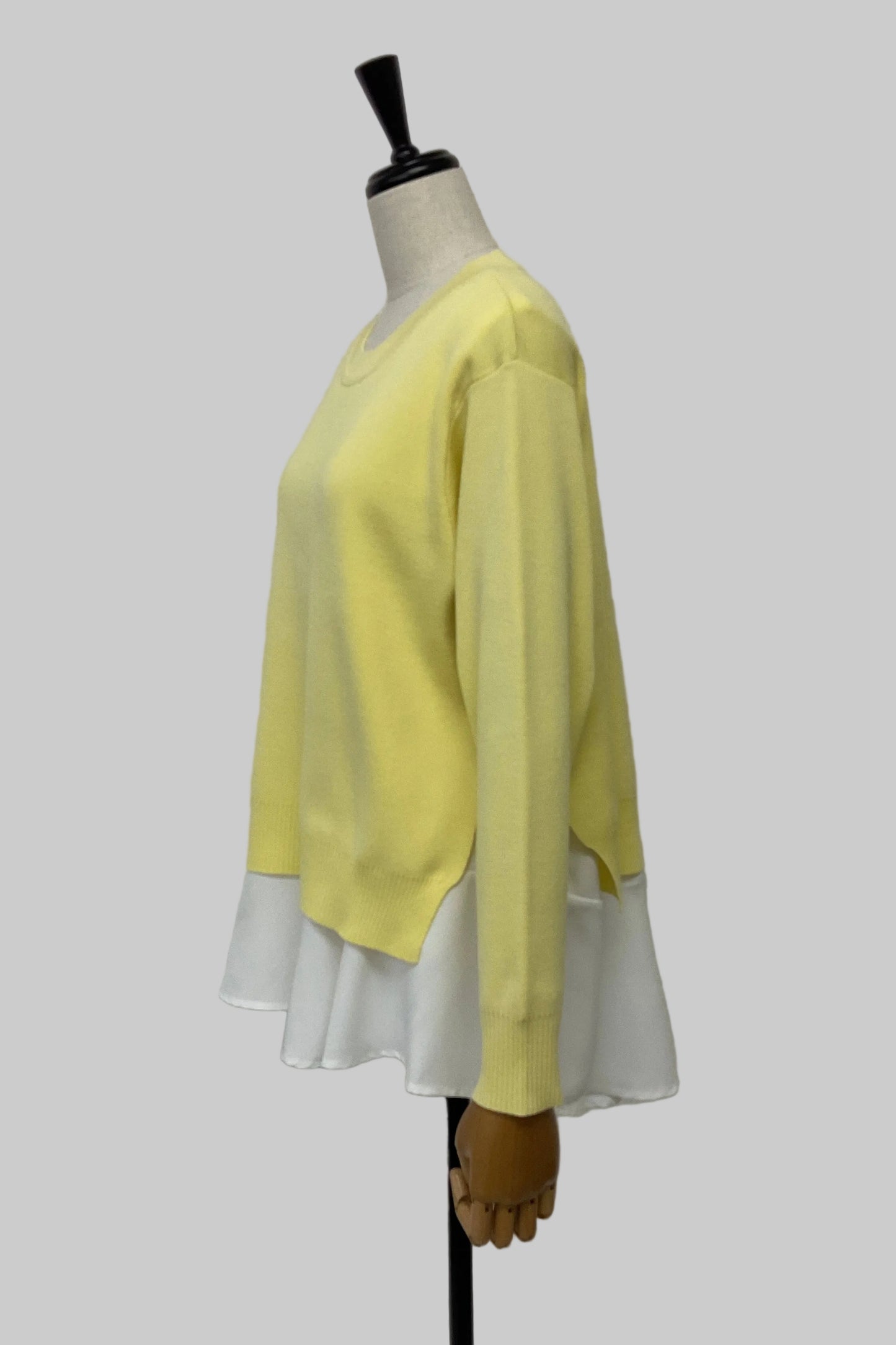 ニットセットレイヤードプルオーバー