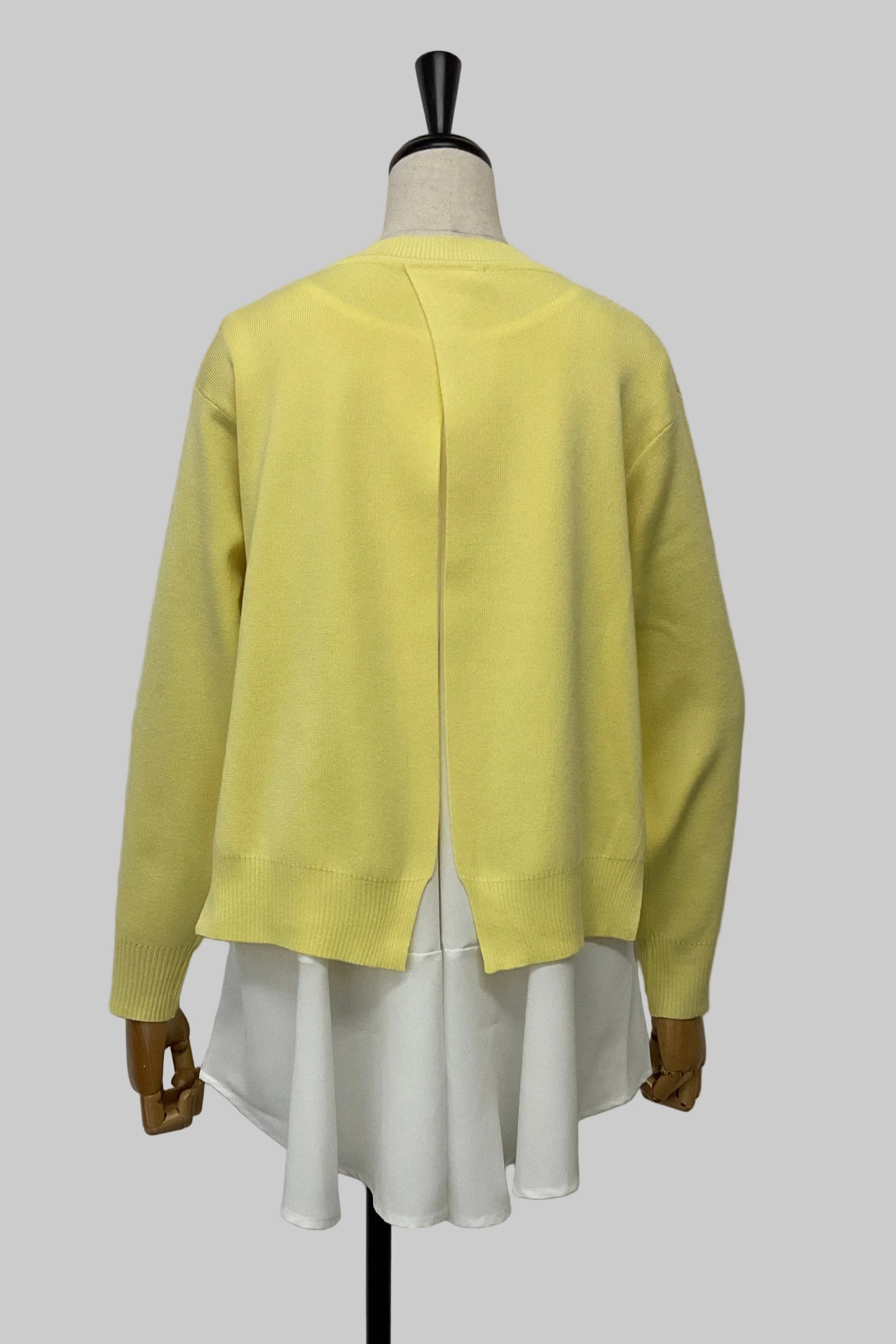 ニットセットレイヤードプルオーバー