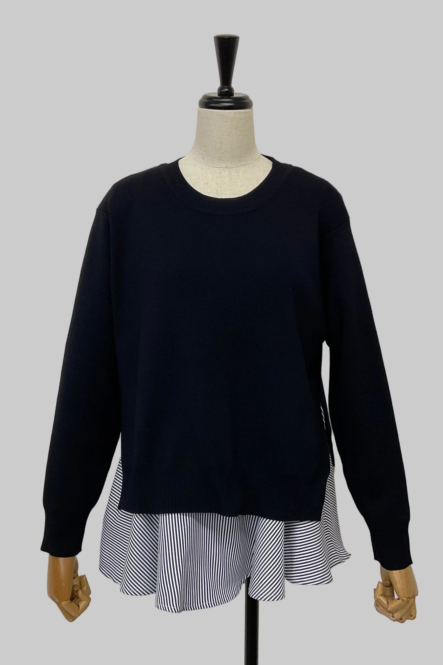 ニットセットレイヤードプルオーバー