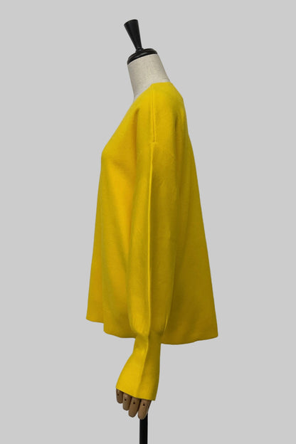 ヤワモチポワンソデVネックプルオーバー