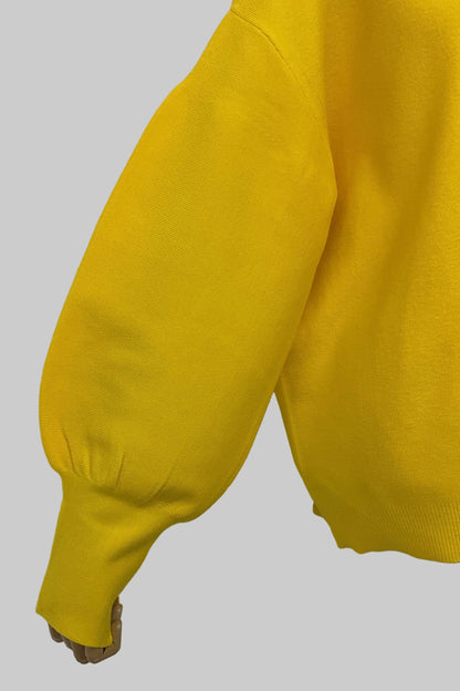 ヤワモチポワンソデVネックプルオーバー