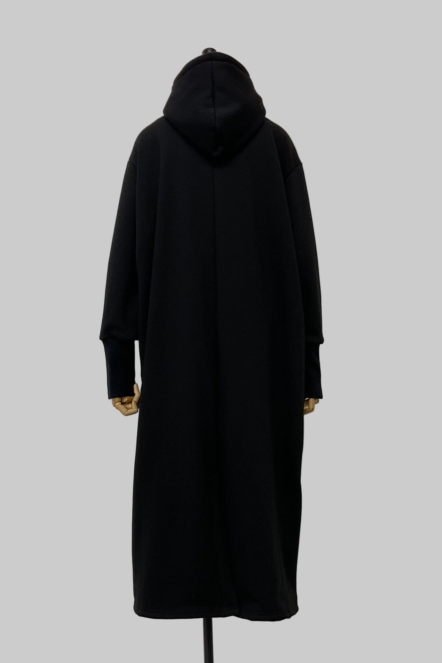 〈50%OFF〉ハーフZIPパーカーワンピース