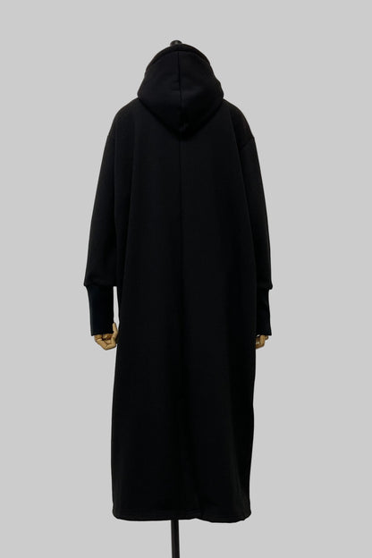 〈50%OFF〉ハーフZIPパーカーワンピース