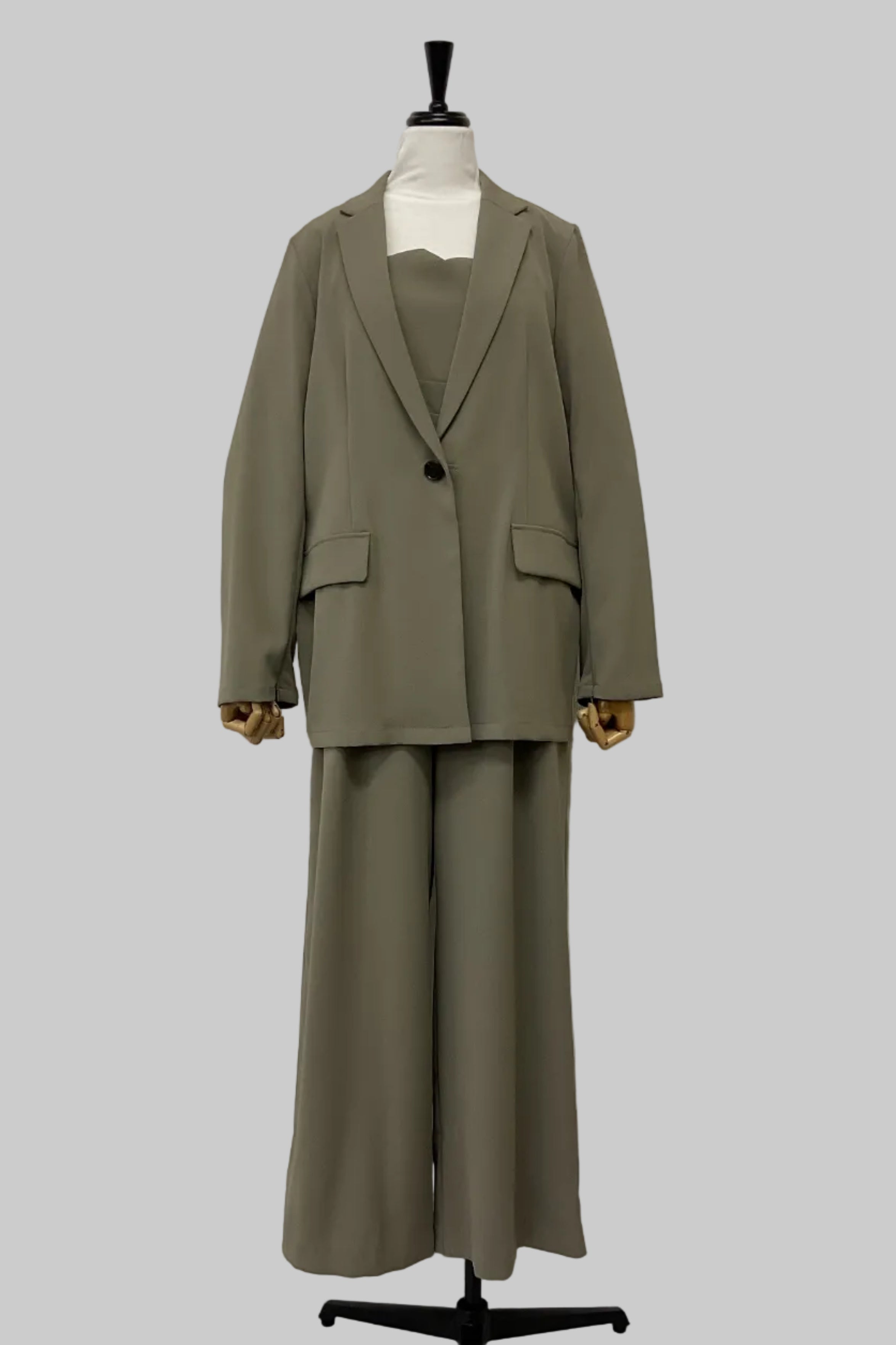 ジャケット＆オールインワンセットアップ｜ワンピース｜good mood