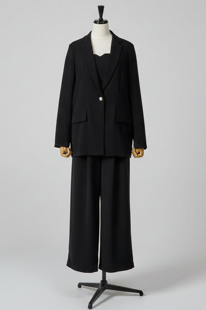 ジャケット＆オールインワンセットアップ｜ワンピース｜good mood