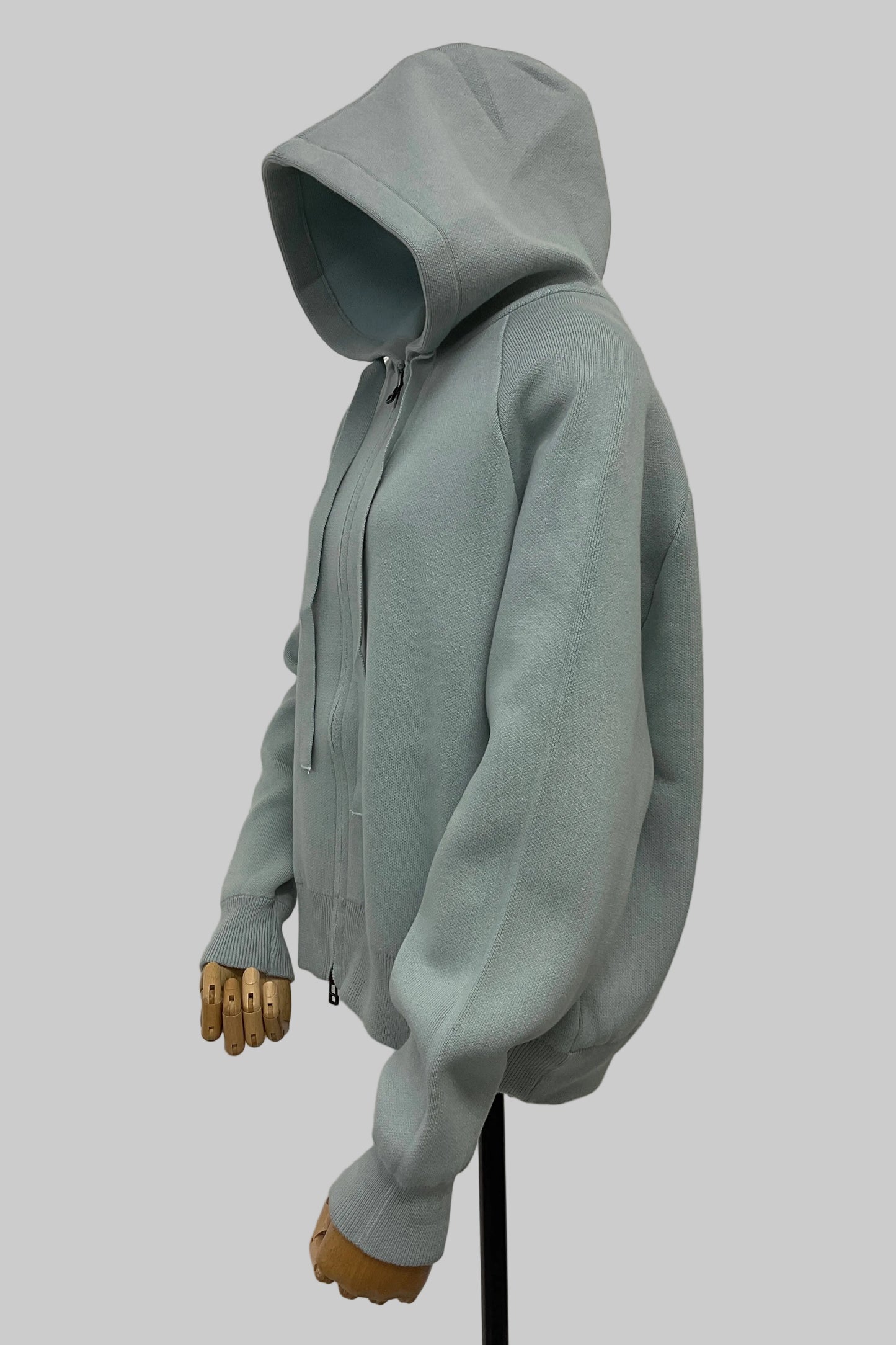 ニットZIPパーカー