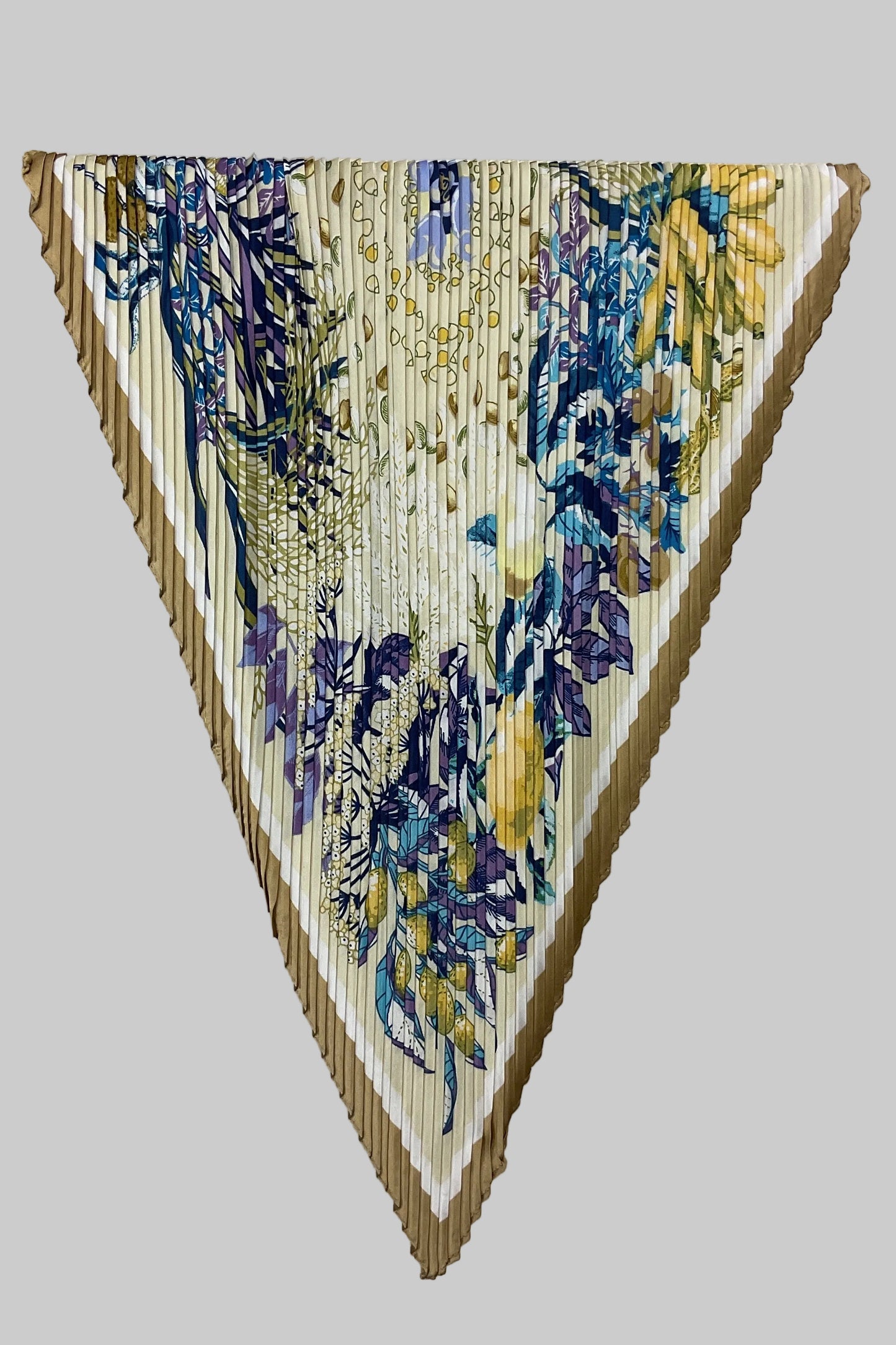 プリーツスカーフフラワー