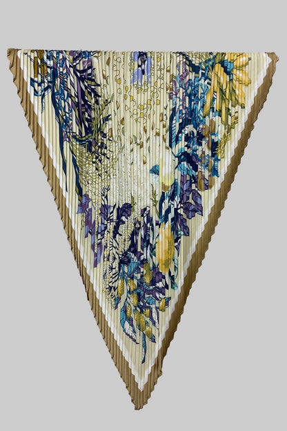 プリーツスカーフフラワー