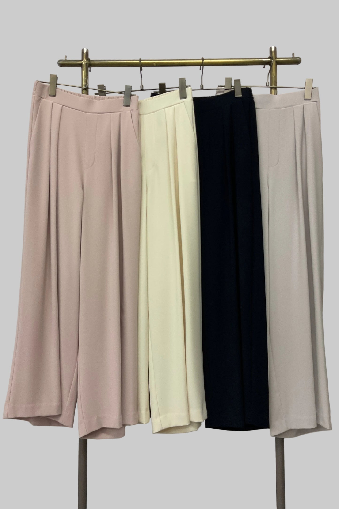 〈ご試着キャンペーン対象品〉ハイウエストストレートパンツ2