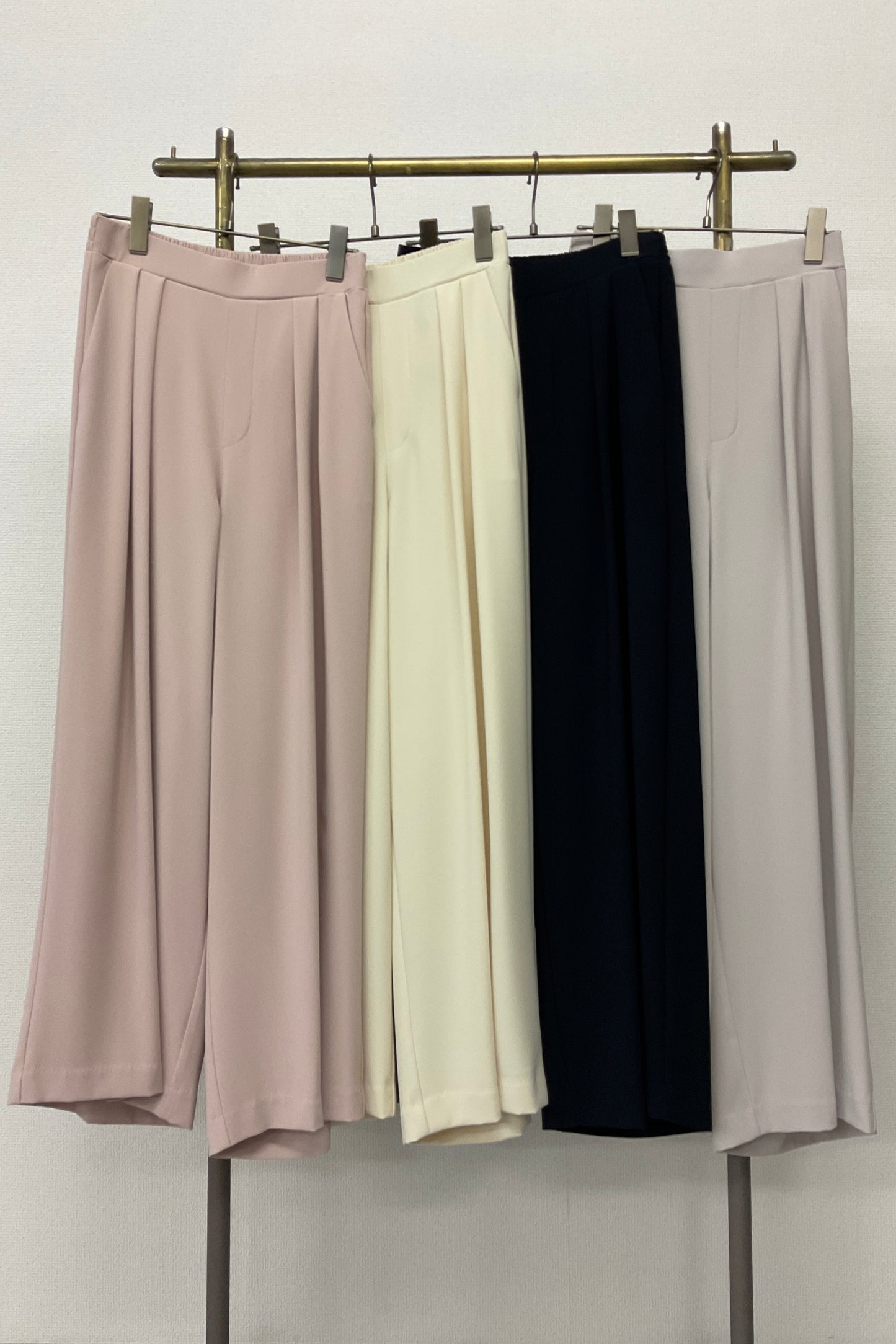 〈ご試着キャンペーン対象品〉ハイウエストストレートパンツ2