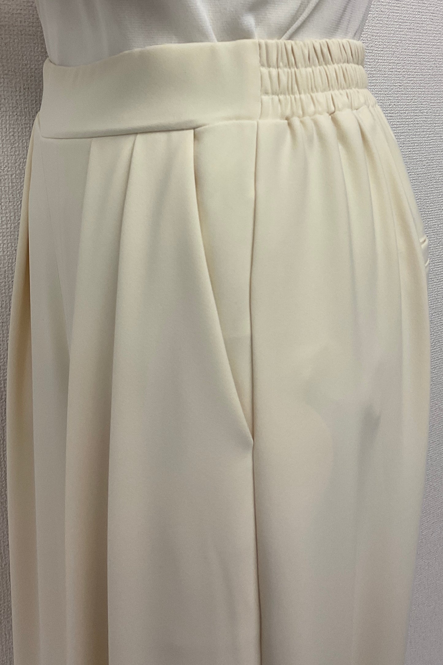 〈ご試着キャンペーン対象品〉ハイウエストストレートパンツ2