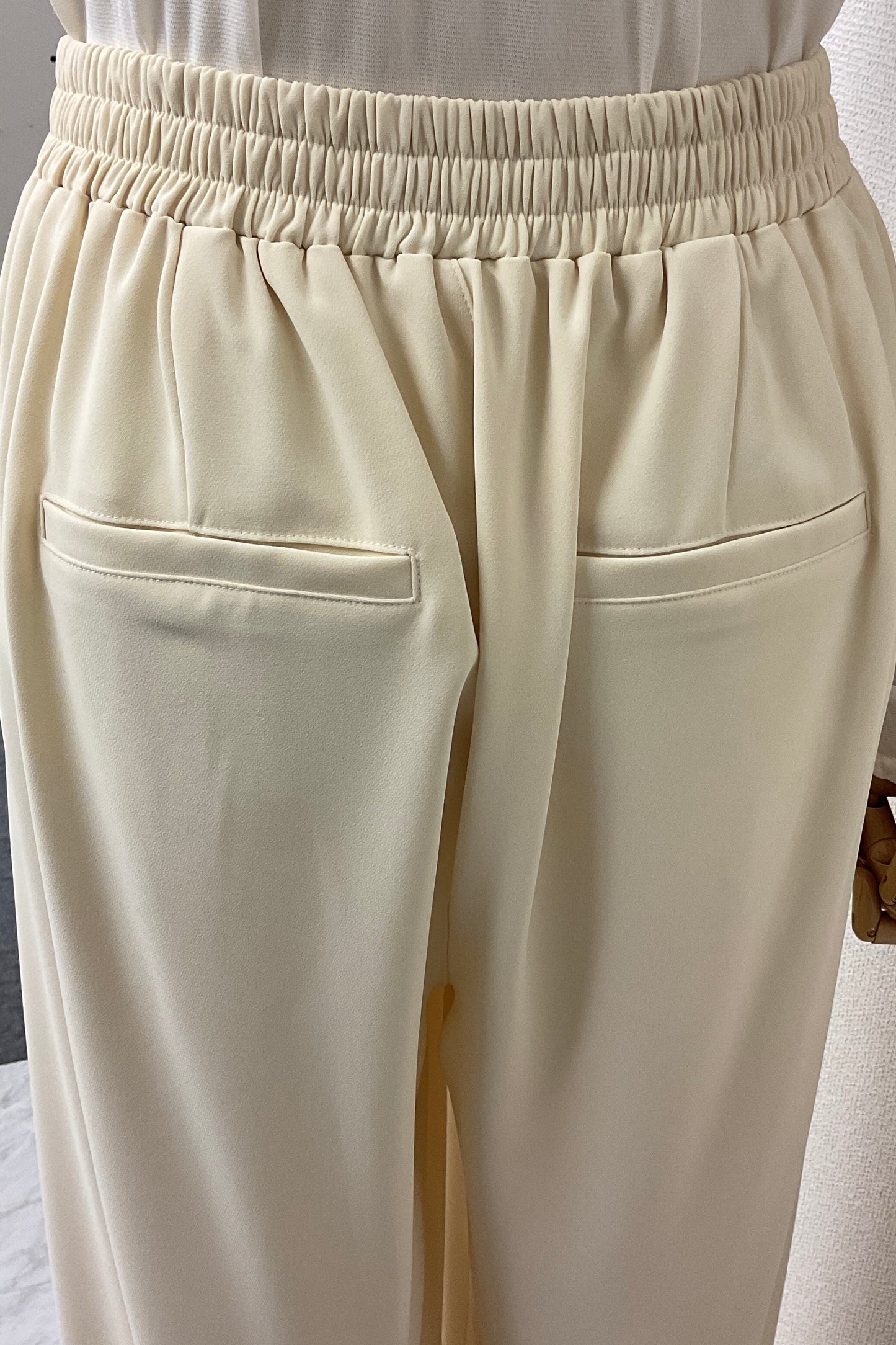 〈ご試着キャンペーン対象品〉ハイウエストストレートパンツ2