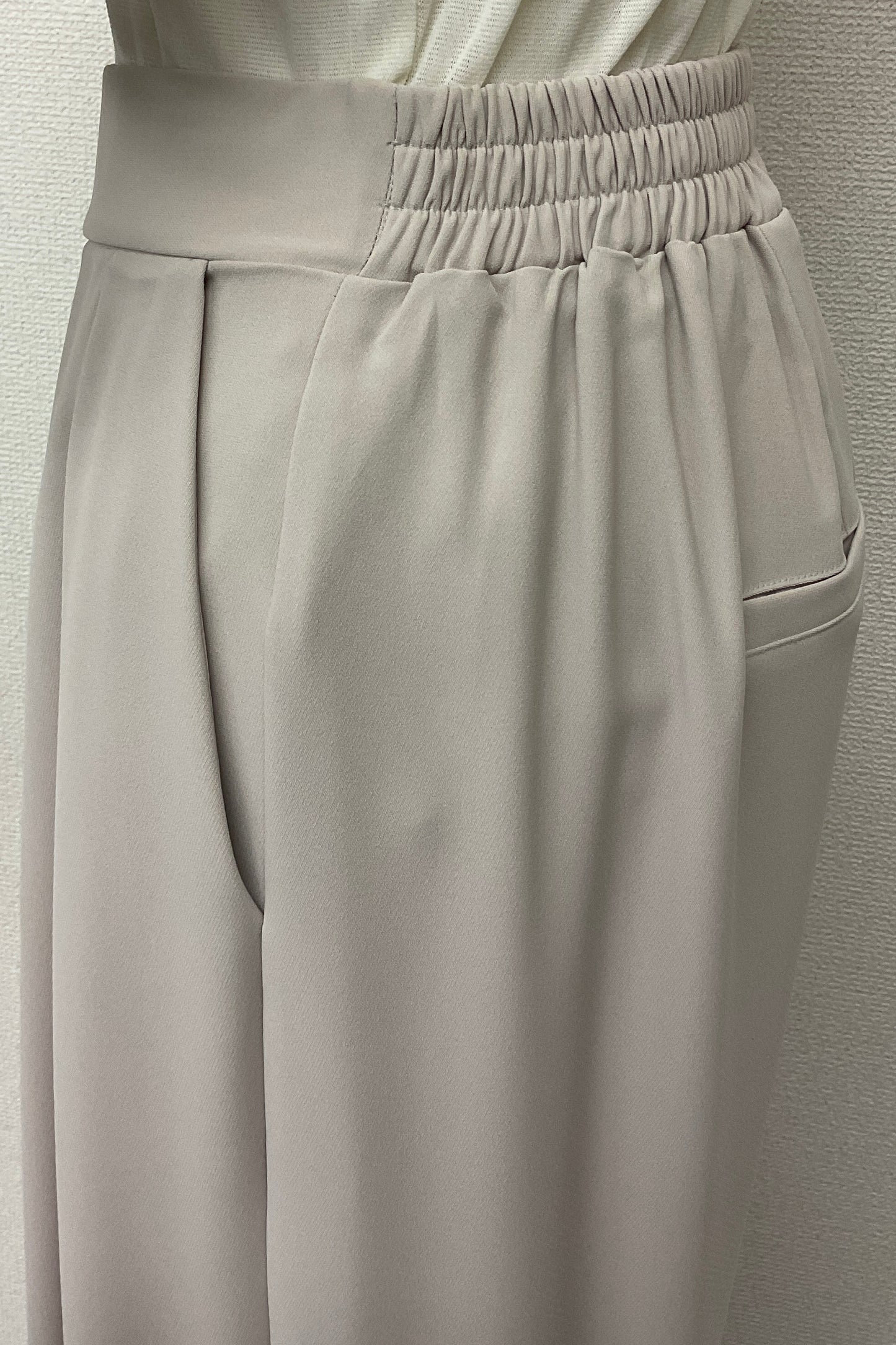 〈ご試着キャンペーン対象品〉ハイウエストストレートパンツ2