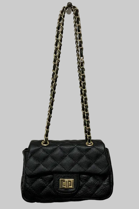 キルティングミニチェーンバック