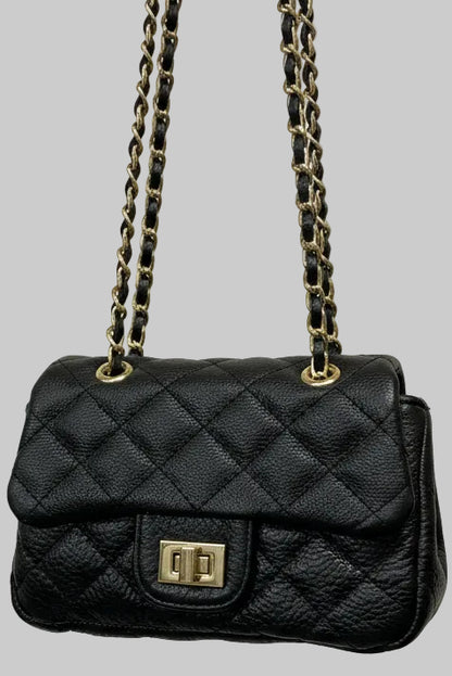 キルティングミニチェーンバック