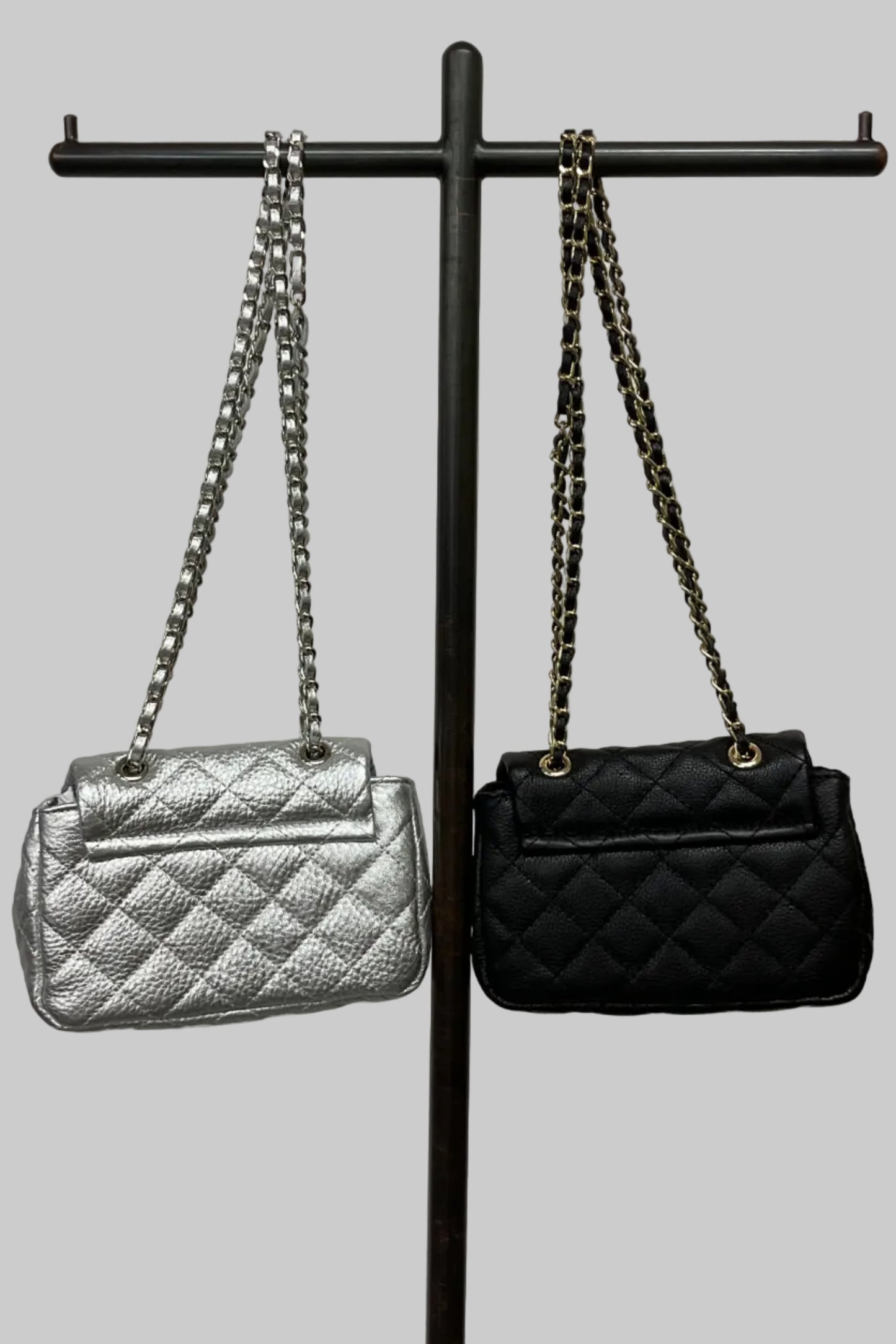 キルティングミニチェーンバック