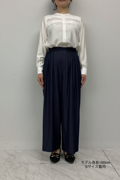 〈ご試着キャンペーン対象品〉デニムハイウエストパンツ