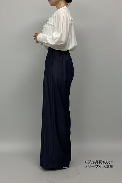 〈ご試着キャンペーン対象品〉デニムハイウエストパンツ