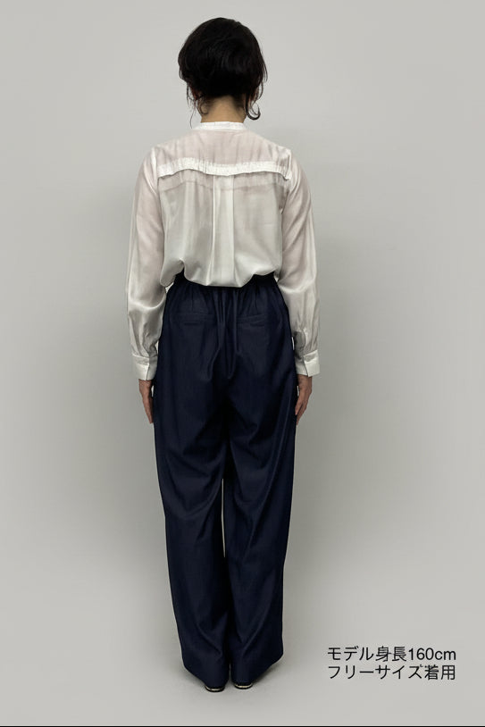 〈ご試着キャンペーン対象品〉デニムハイウエストパンツ