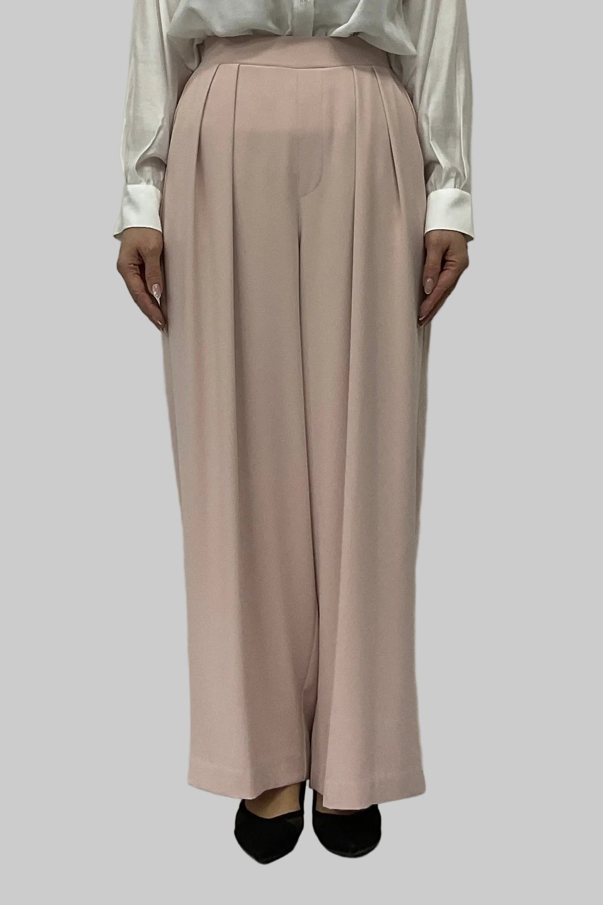 〈ご試着キャンペーン対象品〉ハイウエストストレートパンツ2