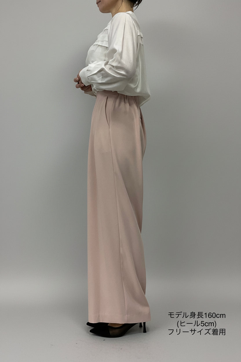 〈ご試着キャンペーン対象品〉ハイウエストストレートパンツ2