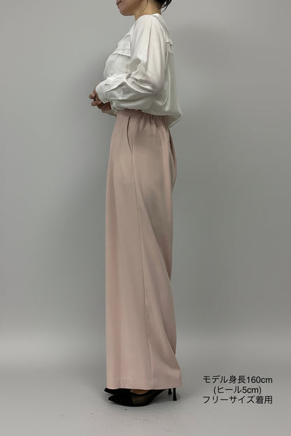 〈ご試着キャンペーン対象品〉ハイウエストストレートパンツ2