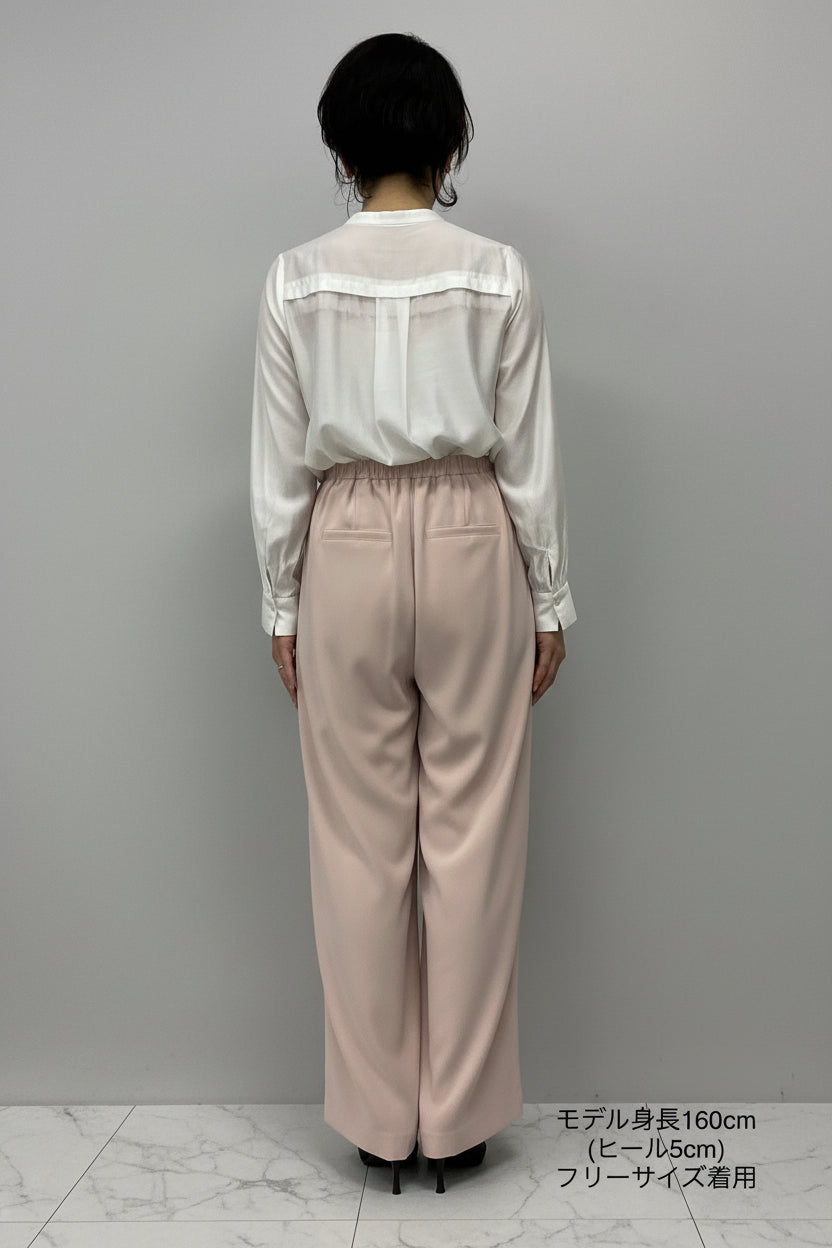 〈ご試着キャンペーン対象品〉ハイウエストストレートパンツ2