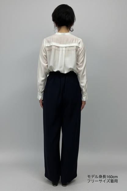 〈ご試着キャンペーン対象品〉ハイウエストストレートパンツ2