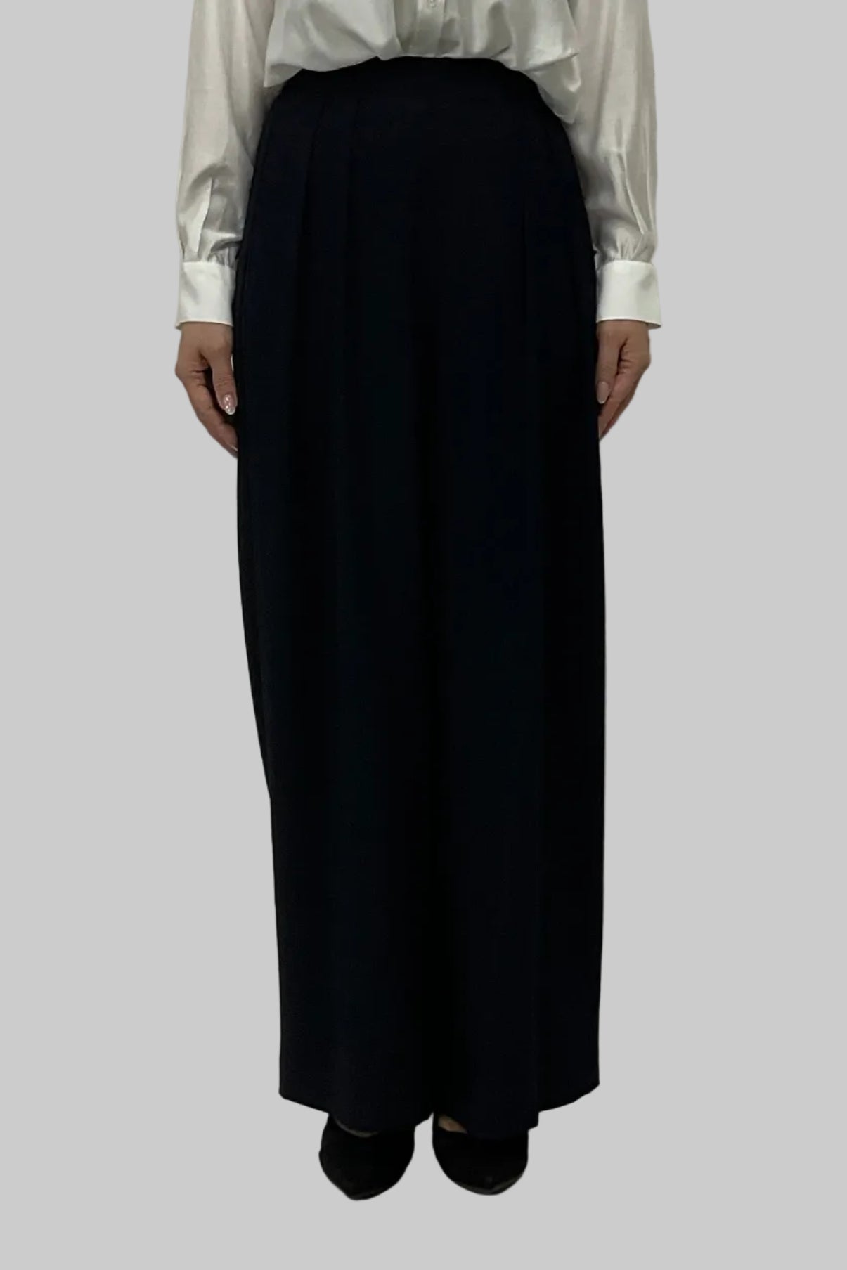 〈ご試着キャンペーン対象品〉ハイウエストストレートパンツ2