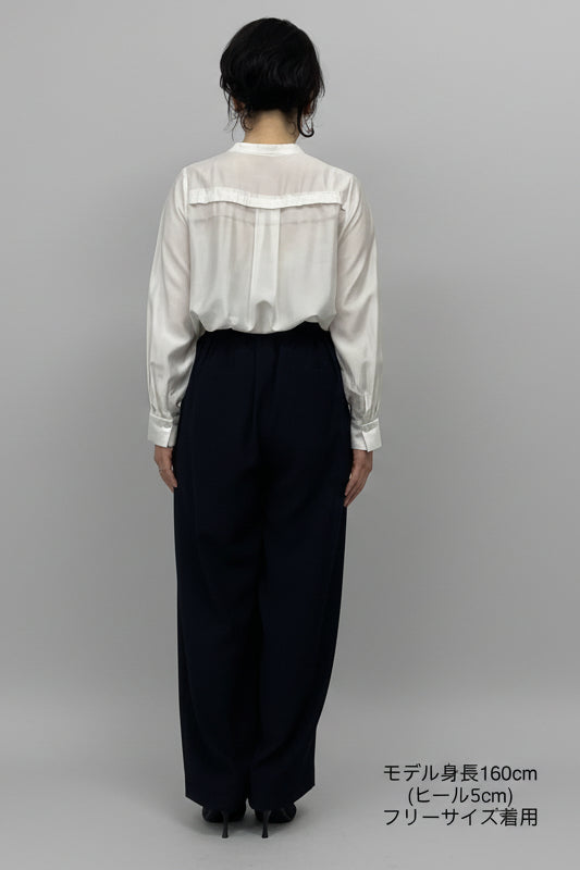 〈ご試着キャンペーン対象品〉ハイウエストストレートパンツ2