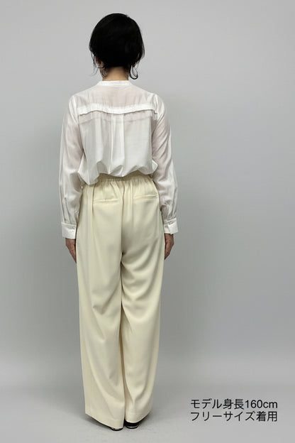 〈ご試着キャンペーン対象品〉ハイウエストストレートパンツ2