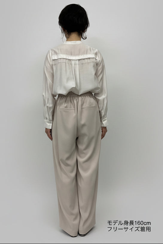 〈ご試着キャンペーン対象品〉ハイウエストストレートパンツ2