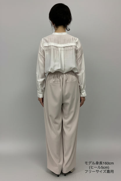 〈ご試着キャンペーン対象品〉ハイウエストストレートパンツ2